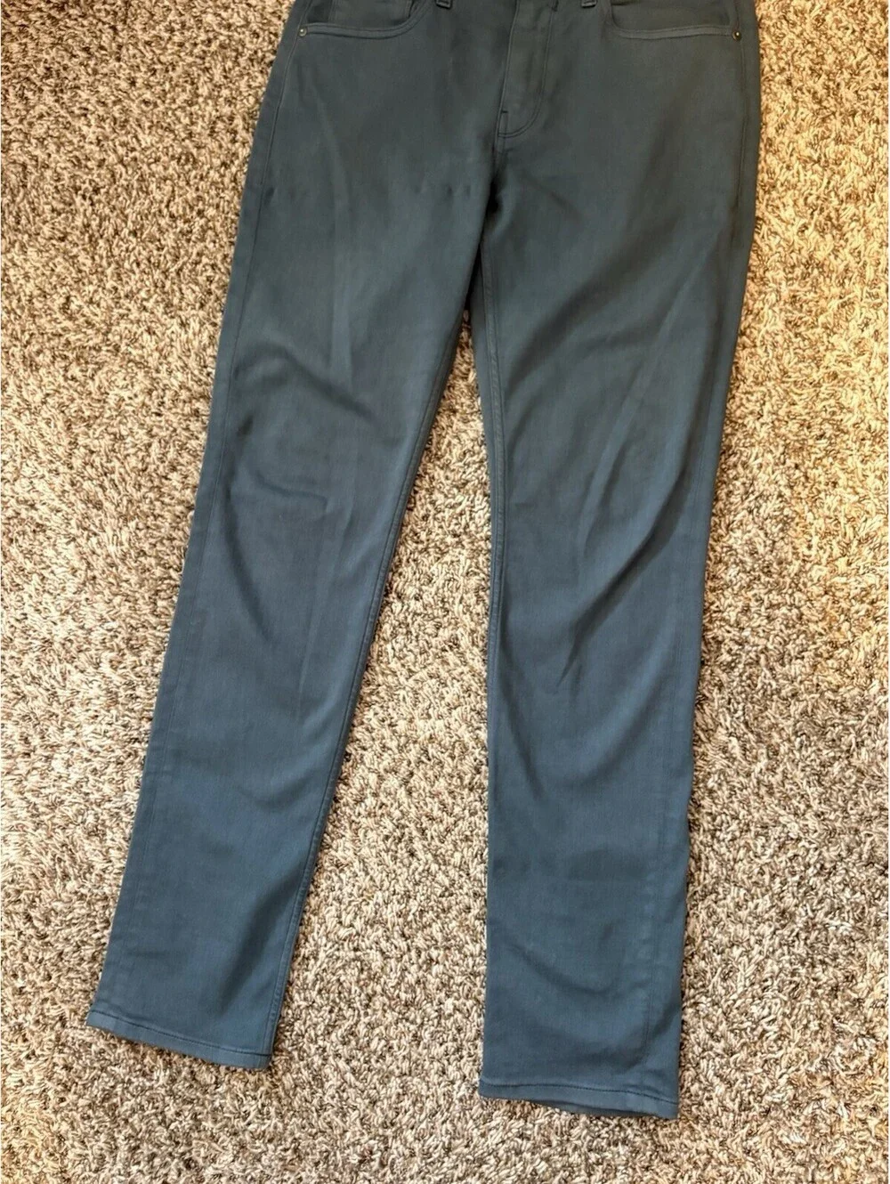 Paige Lennox Men's Jeans Storm Sky Denim Slim Straight Size 31 - Pre/Owned